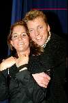 Aalsmeer 17 januari 2004
DJ Dave Heijneman met nieuwe vriendin.