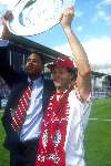 1996
Danny Blind en Patrick Kluiver met de Kampioensschaal