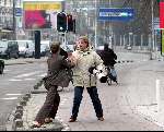 Amsterdam 26 januari 2004
Opnames film GAY. Fotograaf Edwin Smulders heeft ruzie met Hugo Metsers III
