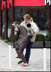 Amsterdam 26 januari 2004
Opnames film GAY. Fotograaf Edwin Smulders heeft ruzie met Hugo Metsers III
