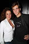 Amsterdam 17 december 2003
Presentatie Man van het jaar in Zebra Lounge. Katja Schuurman  en Egbert Jan Weeber