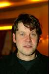 Hilversum 9 januari 2003
Verkiezing omroepman van het jaar bij Jan Tabak.
Erik van der Hoff