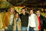Zoetermeer 31 januari 2004
Fanclubdag van Costa in snowworld.
Kurt Rogiers, Silvie Meis Edgar Wurfbain Froukje de Both en Joey v d Velden