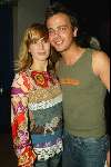 Amsterdam 23 januari 2004
Save the Oerang Oetang in Panama.
Geert Hoes met vriendin kussend