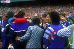 1988 Europees Kampioenschap voetbal
Nederland-Ierland 1-0
Hendri Kruzen en johnny v \'t Schip Joop Hiele