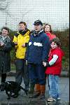Amsterdam 24 januari 2004
Huub Stapel met zijn Labrador hond Nero op Puppy cursus