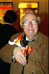 Scheveningen 12 januari 2003
100 jarig bestaan circustheater.
Louis v Dijk met knuffeldier