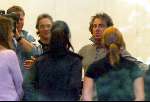 Den Dolder 22 januari 2004
Idols finalisten oefenen met Marco Borsato in Best Western Hotel Den Dolder.