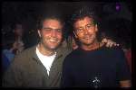 Mike Starink met ex-vriend Leontine Borsato