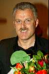 Hilversum 9 januari 2003
Verkiezing omroepman van het jaar bij Jan Tabak.
Peter R de Vries