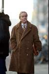 Amsterdam 23 januari 2004
Advocaat Piet Doedens met sigaret op straat