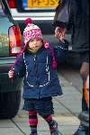 Amsterdam 18 januari 2004
Prinses Marilene naar de kerk met Prinses Anna