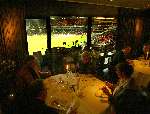 Eindhoven 31 Januari 2003
Restaurant Avangarde sinds januari 2003 een Michelin ster met op de achtergrond het PSV stadion.
links op de achtergrond Toon v Aken die de architectuur heeft gedaan voor dit stuk van het PSV-stadion