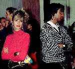 Amsterdam, 1991 RUUD GULLIT with his Ex-wife CHRISTINA PENSA