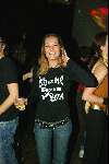 Amsterdam 23 januari 2004
Save the Oerang Oetang in Panama.
Sabine Schipper (meisje dat Robbie Williams aangerand heeft op podium)