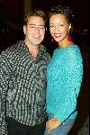 Rotterdam 27 januari  2004
Premiere Romeo en Julia in het Nieuwe Luxor.
Sonja Silva met vriend