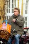 Amsterdam 23 januari 2004
Theo v Gogh op de fiets