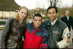Kaatsheuvel 24 januari 2004
Premiere Doornroosje in de efteling. 
Wibi Soerjadi met broer met vriendin