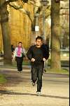 Amsterdam 18 januari 2004
Wilfred Genee hardlopen in vondelpark