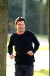 Amsterdam 18 januari 2004
Wilfred Genee hardlopen in vondelpark