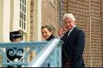 Apeldoorn 15 december 2002
Doop prinses Eloise 
Wim Kok met zijn vrouw Rita Kok