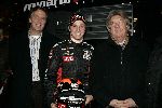 Amsterdam 27 januari 2005
Presentatie Minardi F1 met Christijan Albers bij cineac in Amsterdam. Paul Stoddart en Christijan en sponsors