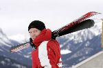 Seefeld 18 januari 2005
Princee opening hotel.
Danny Rook tijdens wintersport