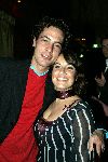 Amsterdam 27 januari 2005
Presentatie Minardi F1 met Christijan Albers in Cineac.
Dione de Graaf met vriend