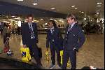 Edgar Davids tussen Edwin v d Sar en Paul Bosveld
2002