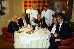 Waalre 16 december 2002
Opnames kerstprogramma Omroep Brabant
Hr Jansen (Heymans) Corry Konings Edwin Smulders, Theo Verbruggen
Chef Kok Restaurant Treeswijkhoeve