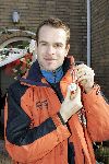Zwolle 25 januari 2005
Erben Wennemars  na behalen wereldtitel.