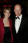 Amsterdam  12 januari 2005
Premiere Franse Speelfilm in Tushinski.
Frits Wester met een collega Lotte