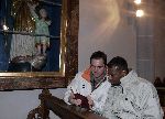 Seefeld 16 januari 2005
Opening Princess hotel
Aron Winter en Hein Vergeer in kerk