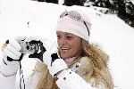 Seefeld 18 januari 2005
Inge de Bruijn met fotocamera