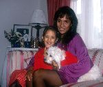 Amsterdam 1991
Patty Brard met haar dochter Priscilla Brard
