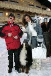 Seefeld 16 januari 2005
Opening Princess hotel
Phaedra Hoste met hond