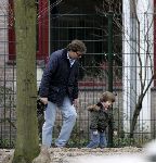 Amsterdam 21 januari 2005
Reinout Oerlemans met zoon Tijmen