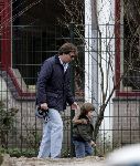 Amsterdam 21 januari 2005
Reinout Oerlemans met zoon Tijmen