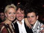 Rotterdam 6 december 2004
Optreden Gerard Joling in Ahoy.
Rene Froger met Natasja en zoon