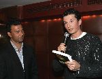 Amsterdam 20 januari 2005
Presentatie boek Richard Krajicek in vak zuid.
Richard  en Ruud Gullit