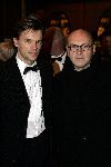 Amsterdam  12 januari 2005
Premiere Franse Speelfilm in Tushinski.
Serge Henri Valcke met een vriend