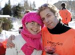Seefeld 17 januari 2005
Opening princess Hotel.
Tony Neef en Maaike Widdershoven  in sneeuw