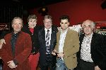 Hilversum 6 januari 2005
Aktie  555 voor azie in studio 22.
Huub Stapel Joost Prinsen Lee Towers Wilfred Genee en Frits Spits