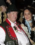 Seefeld 18 januari 2005
Tiroler avond bij opening Princess hotel.
Willibrord Frequin met suzanne