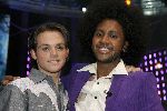 Hilversum 14 januari 2006
Opnames van idols in studio 21
Aaron Idols en Serge Idols