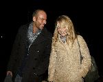 Amsterdam 14 januari 2006
Chantal Janzen met haar nieuwe vriend Roel Kyvelos na de opnames van idols