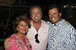 Curacao 5 januari 2006
Gordon   en Christine Kroonenberg met vriend Stephan op vakantie op Curacao.