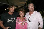 Curacao 5 januari 2006
Gordon Christine Kroonenberg en Gerard Joling  op vakantie op Curacao.