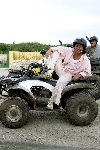 Curacao 5 januari 2006
Christine Kroonenberg en haar vriend Stephan rijden op quad op curacao