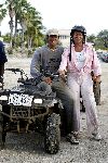 Curacao 5 januari 2006
 Christine Kroonenberg enhaar vriend Stephan  op vakantie op Curacao. Ze hebben met een Quad gereden